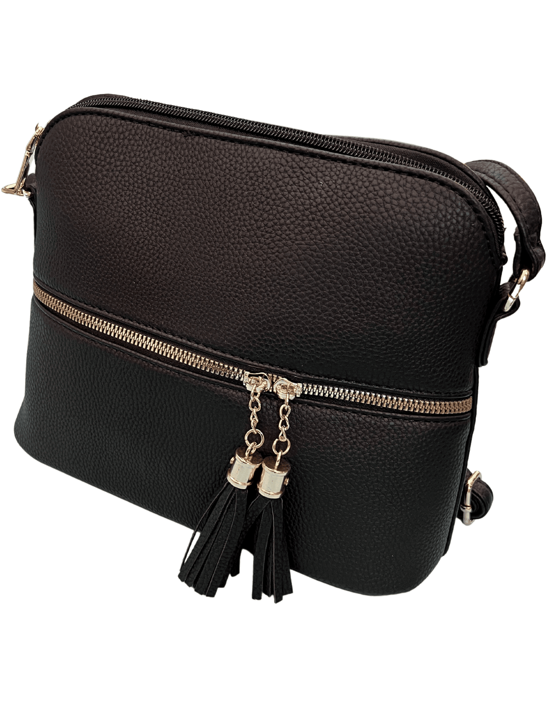 perfect fit every day roomy slim crossbody purse black