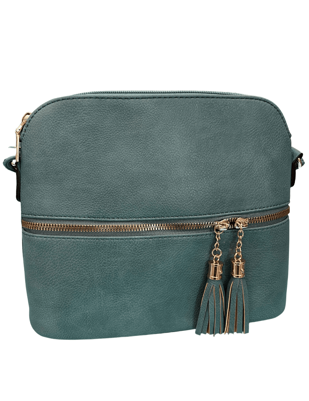 perfect fit every day roomy slim crossbody purse blue