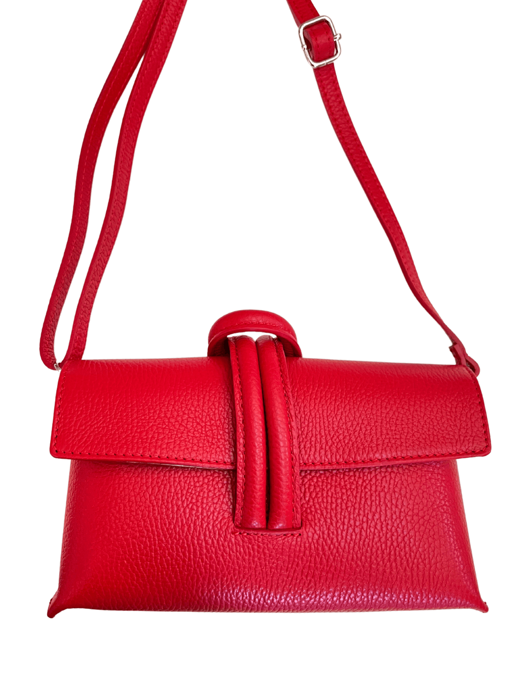 German Fuentes/NF Fashion Group leather coloful clutch tres chic womens gift boutique red holiday purse