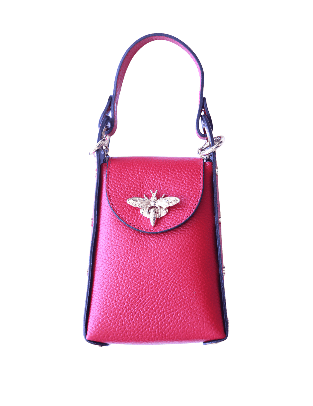 top handle bee purse tres chic houston leather mini bag