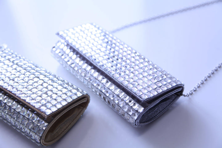 Dress shop in Texas offers jeweled clutches for formal events to match your formal dresses