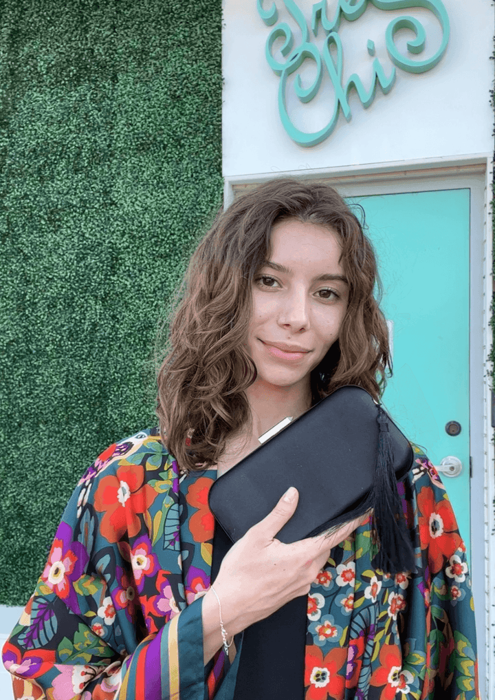 black satin clutch with crossbody strap