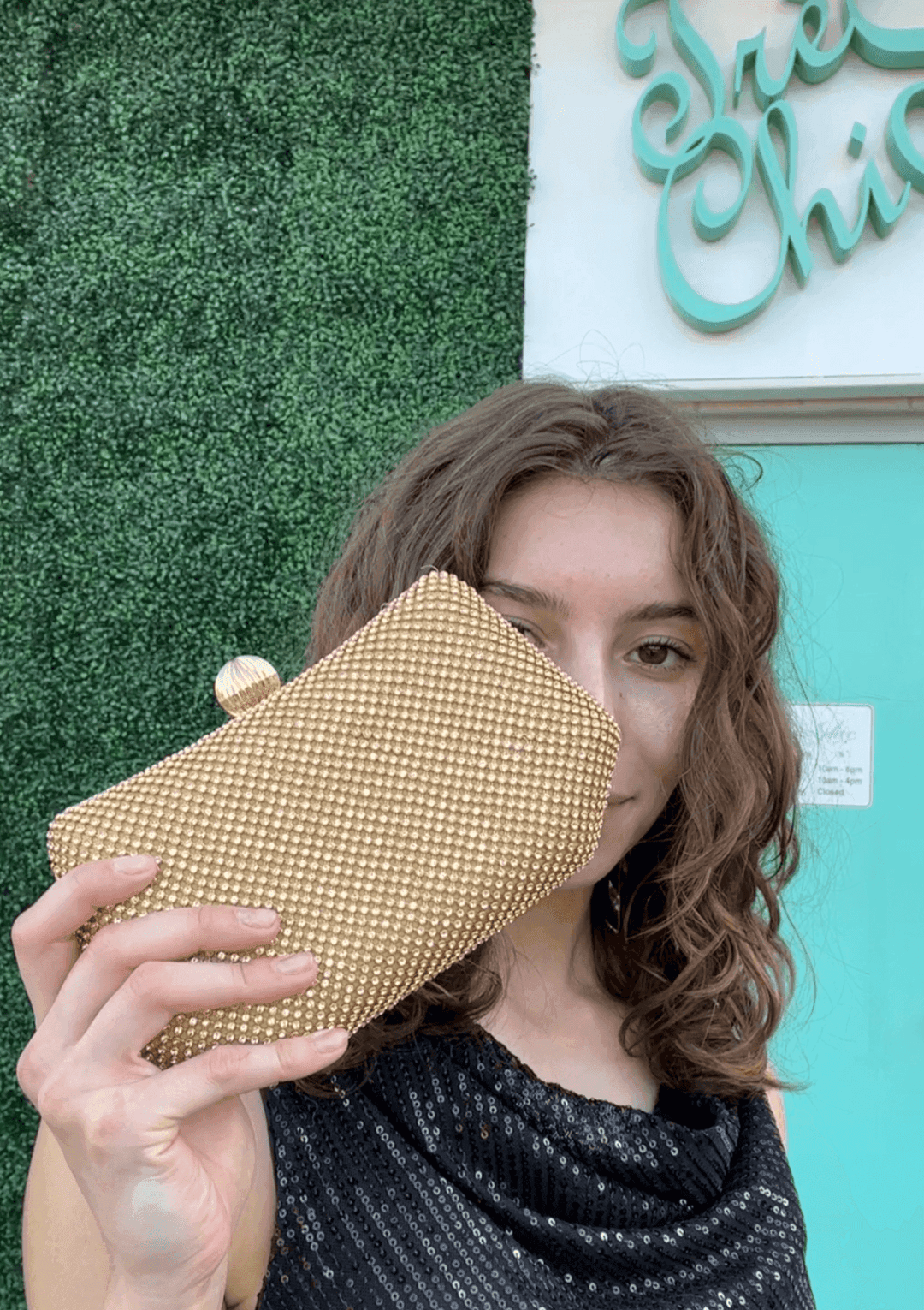gala ball event clutch