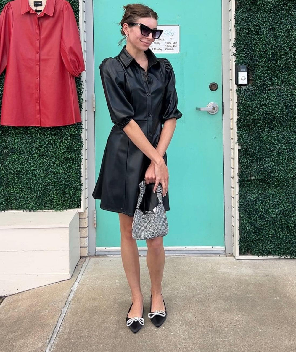 Knotted Crystal Evening Bag tres chic womens gift boutique 