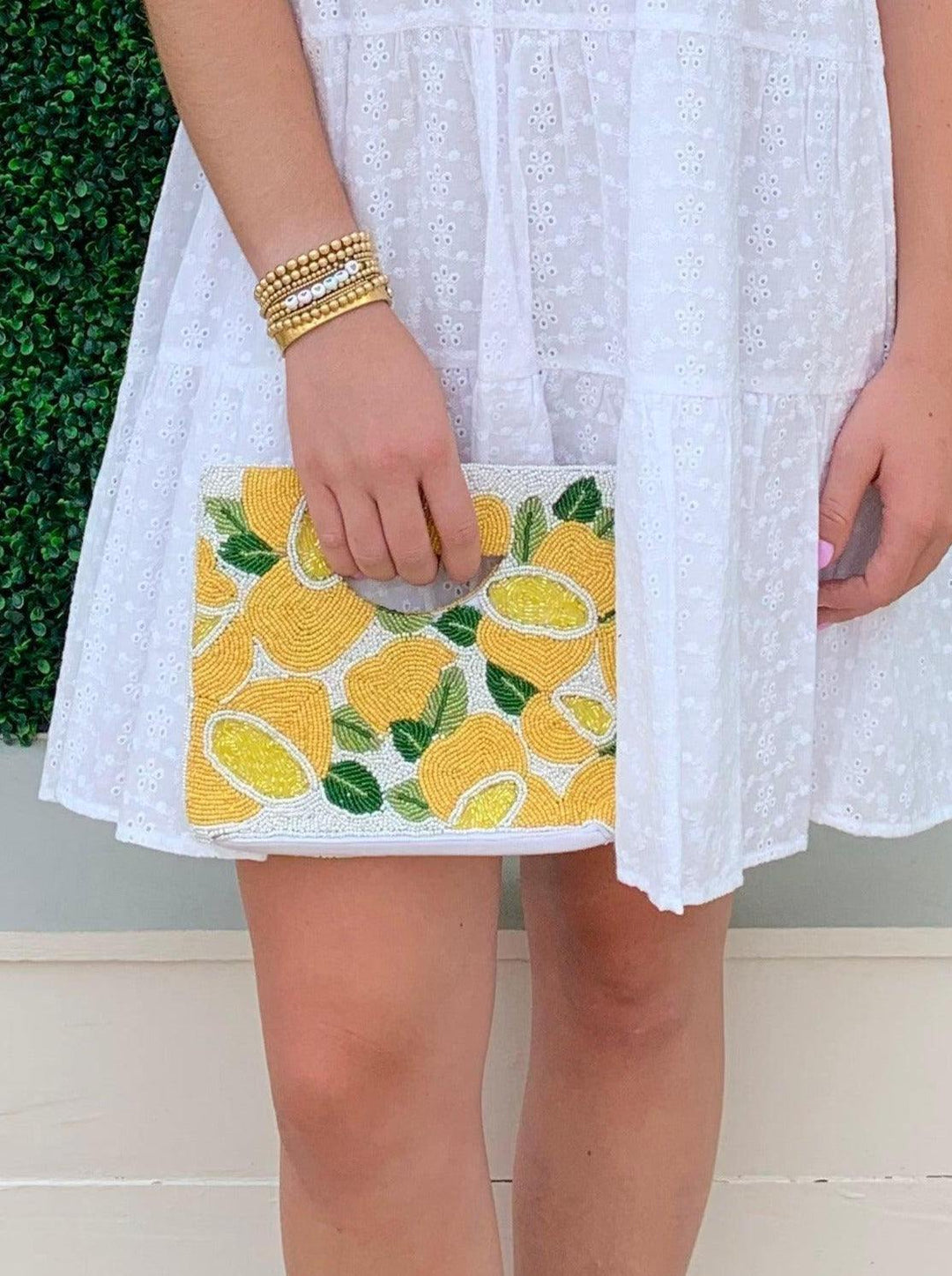 Styled Beaded bag for Tres Chic Instagram 