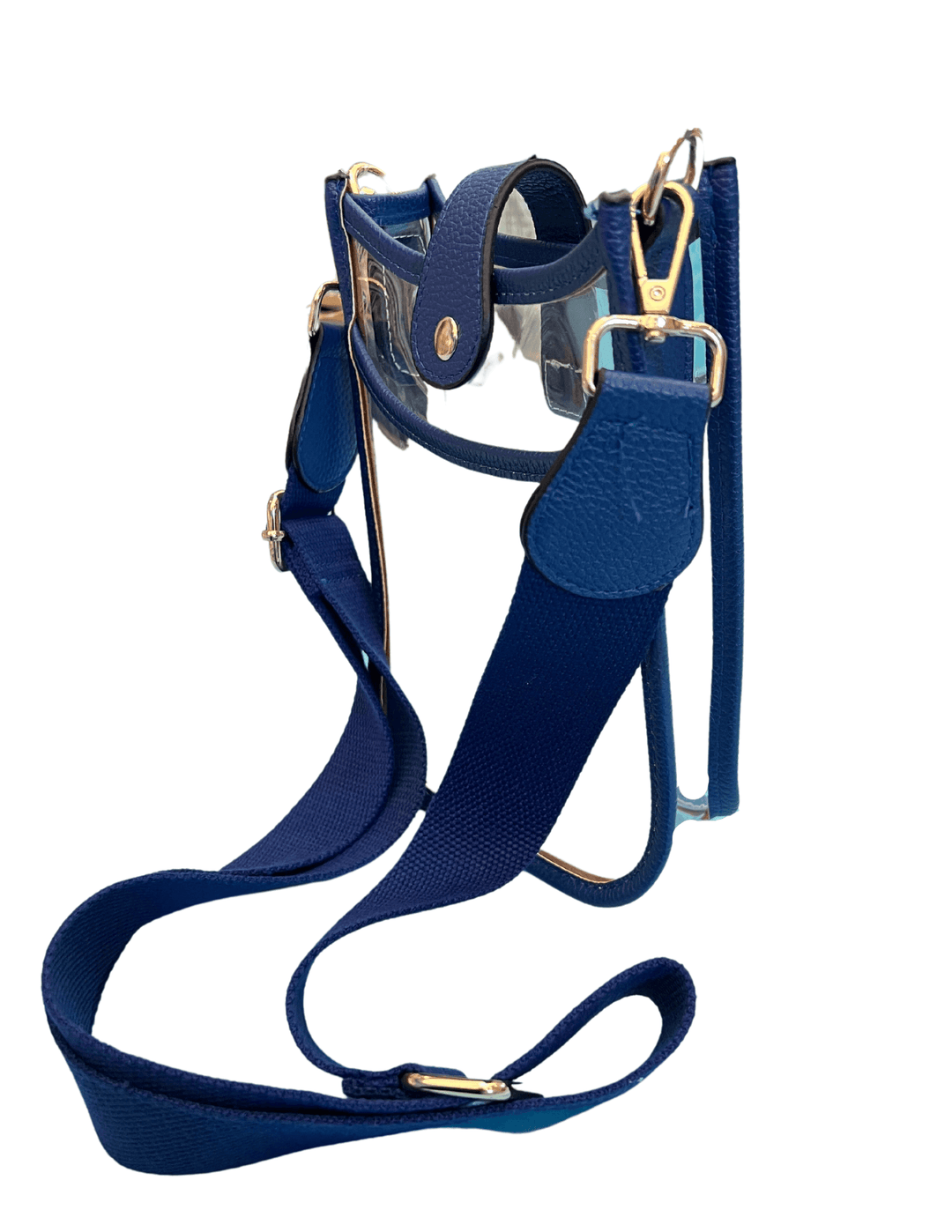 Clear astros royal blue game day crossbody houston near me
