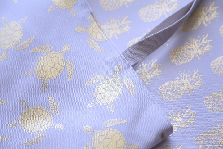 Gold Decal Beach Bag - Très Chic