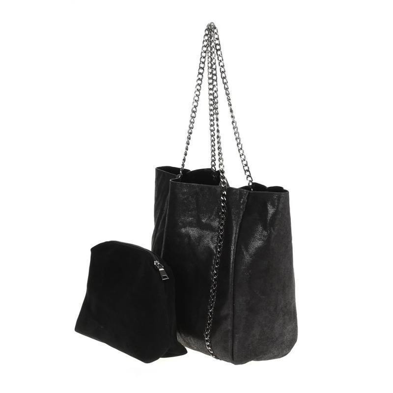Chain Detailed Tote - Tres Chic Houston
