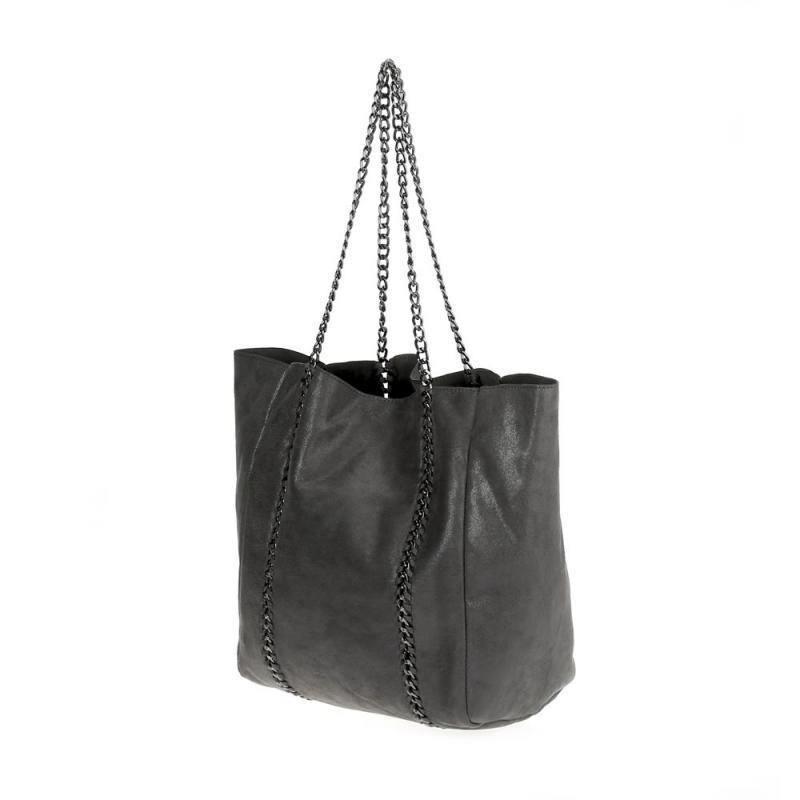 Chain Detailed Tote - Tres Chic Houston