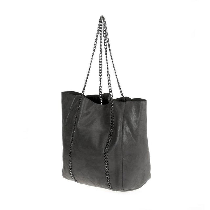 Chain Detailed Tote - Tres Chic Houston