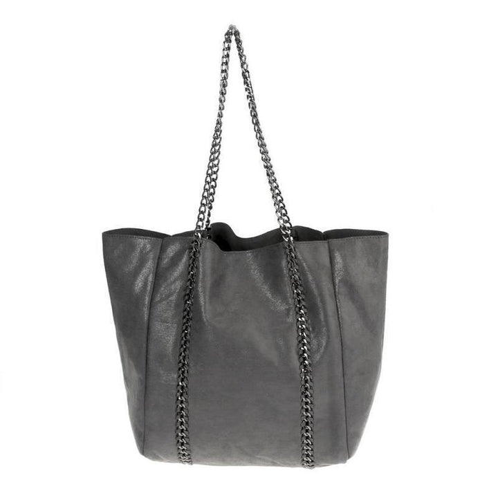 Chain Detailed Tote - Tres Chic Houston
