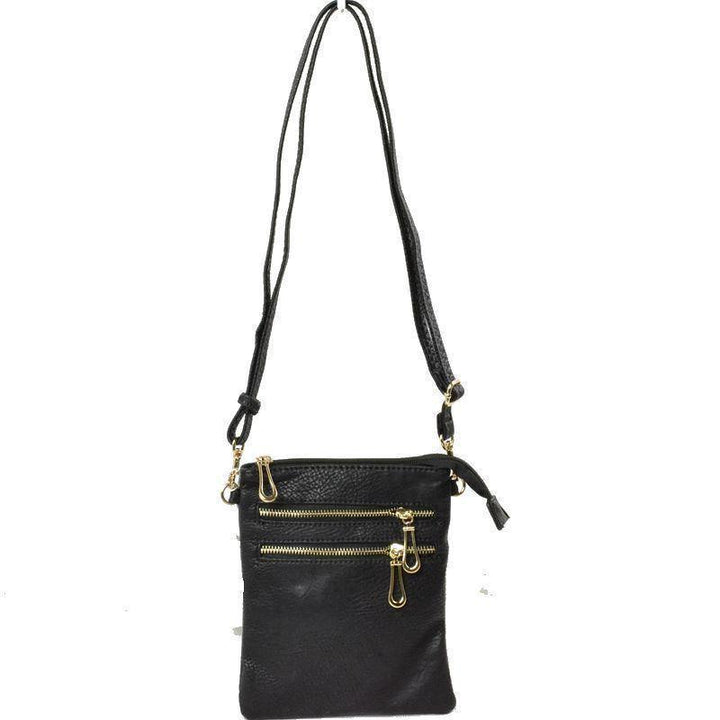 Double Zip Crossbody - Tres Chic Houston