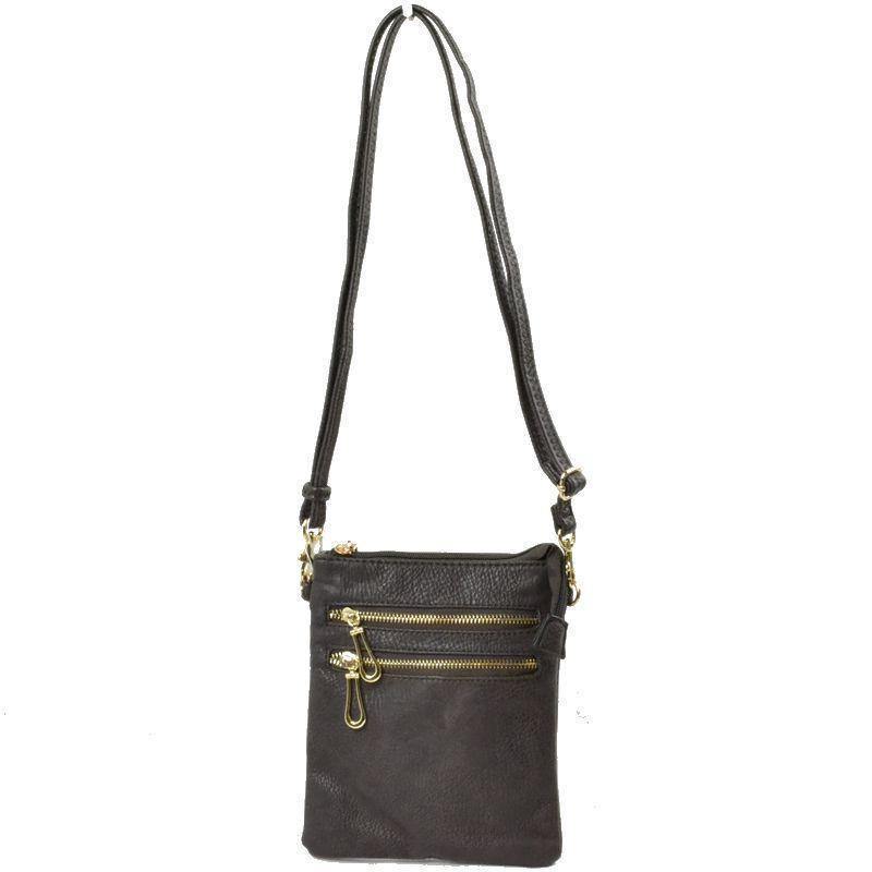 Double Zip Crossbody - Tres Chic Houston