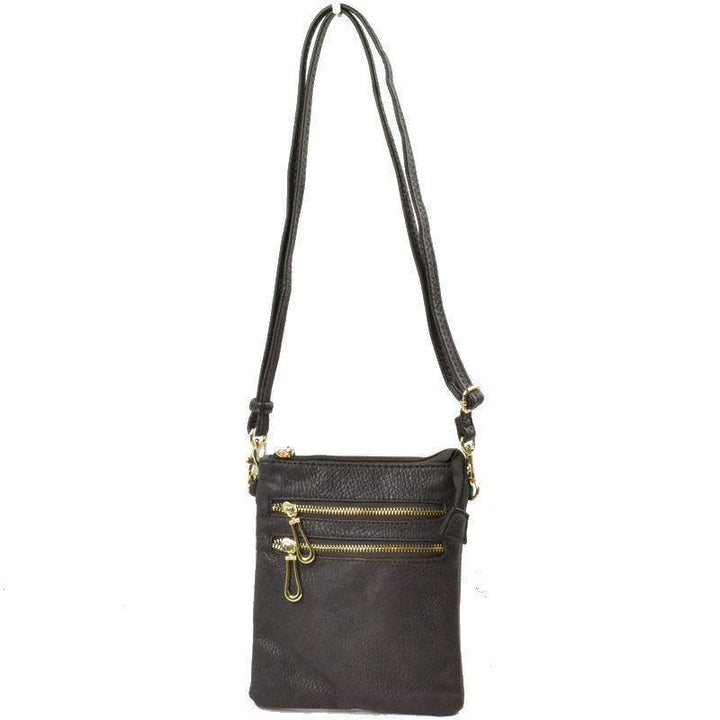 Double Zip Crossbody - Tres Chic Houston