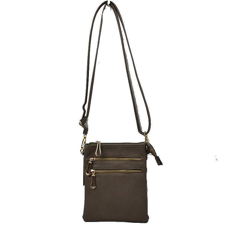 Double Zip Crossbody - Tres Chic Houston