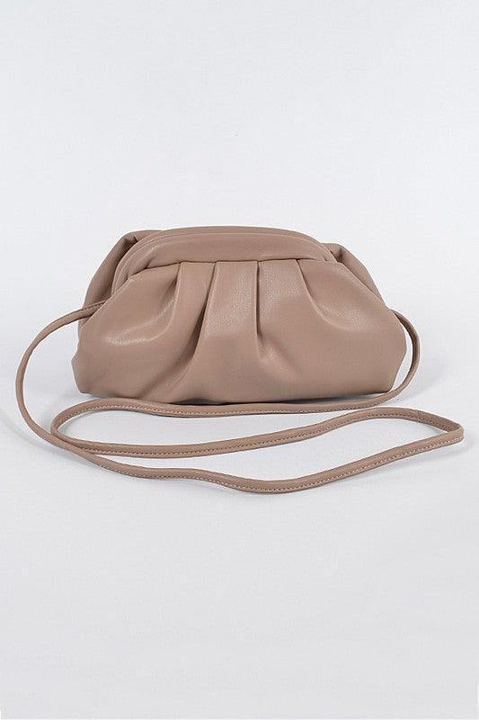 Frame Pleated Cross Body Bag - Tres Chic Houston