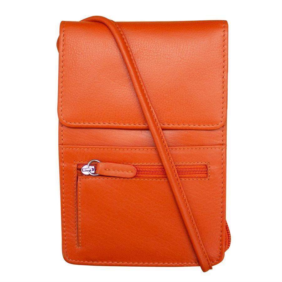 Leather Cross Body Organizer - Tres Chic Houston