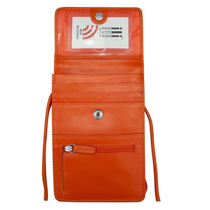 Leather Cross Body Organizer - Tres Chic Houston