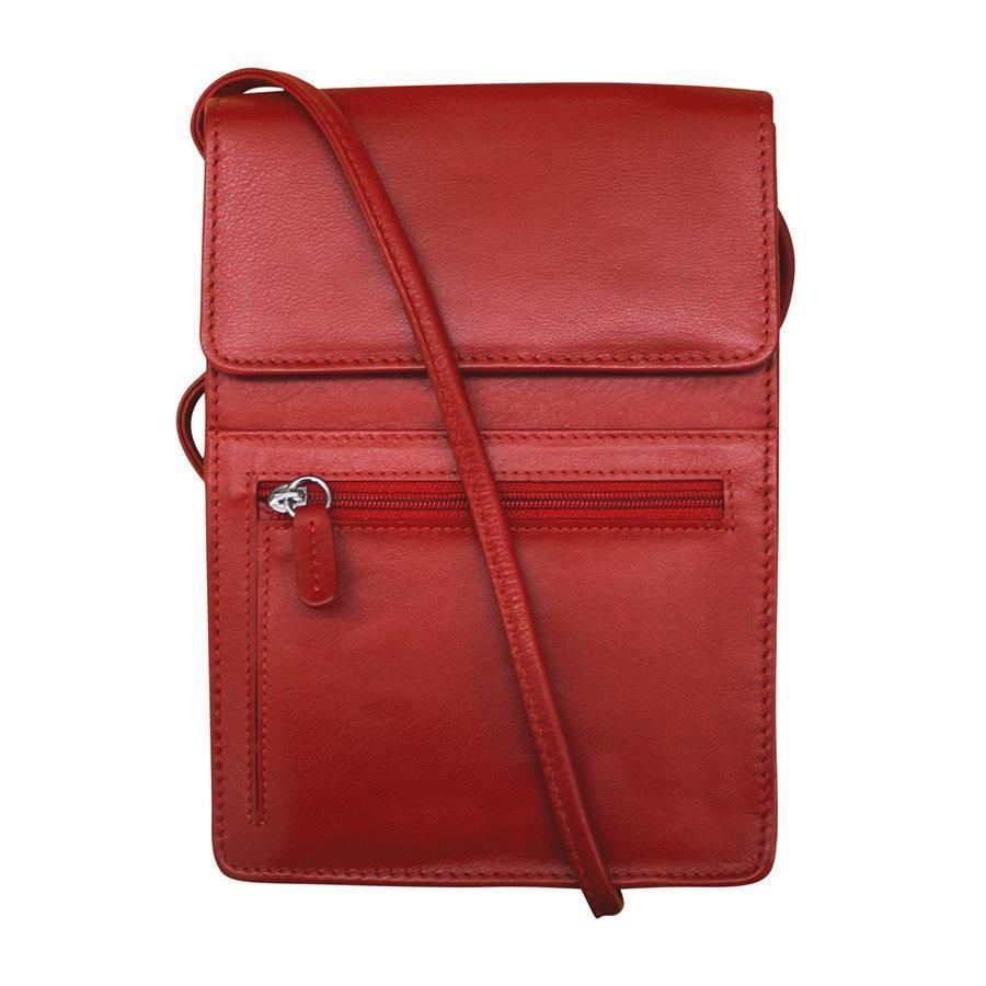 Leather Cross Body Organizer - Tres Chic Houston