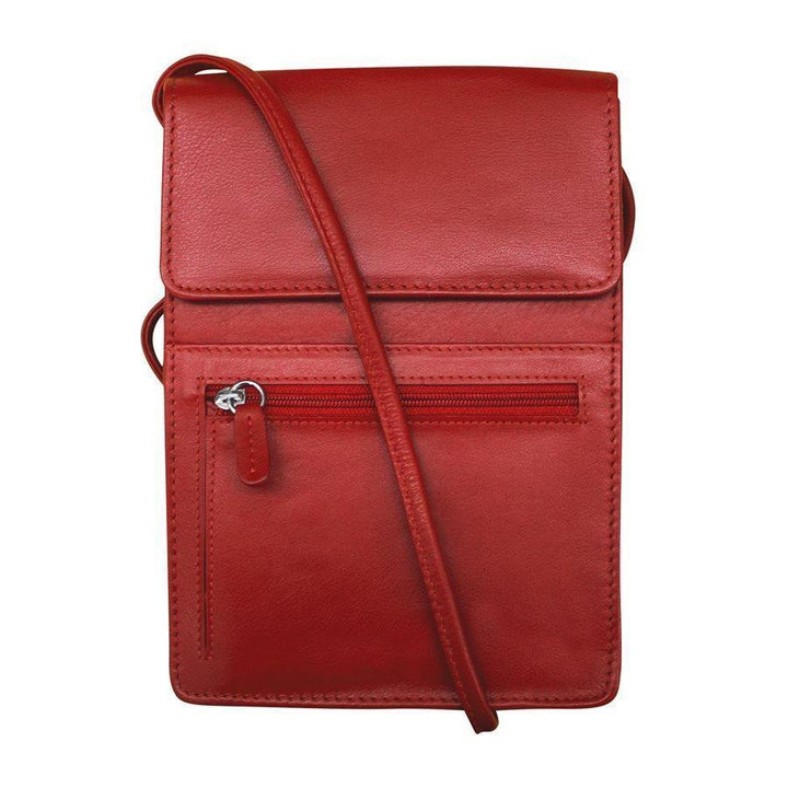 Leather Cross Body Organizer - Tres Chic Houston