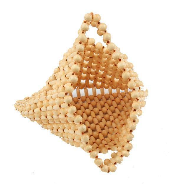 Woven Beaded Bag - Tres Chic Houston