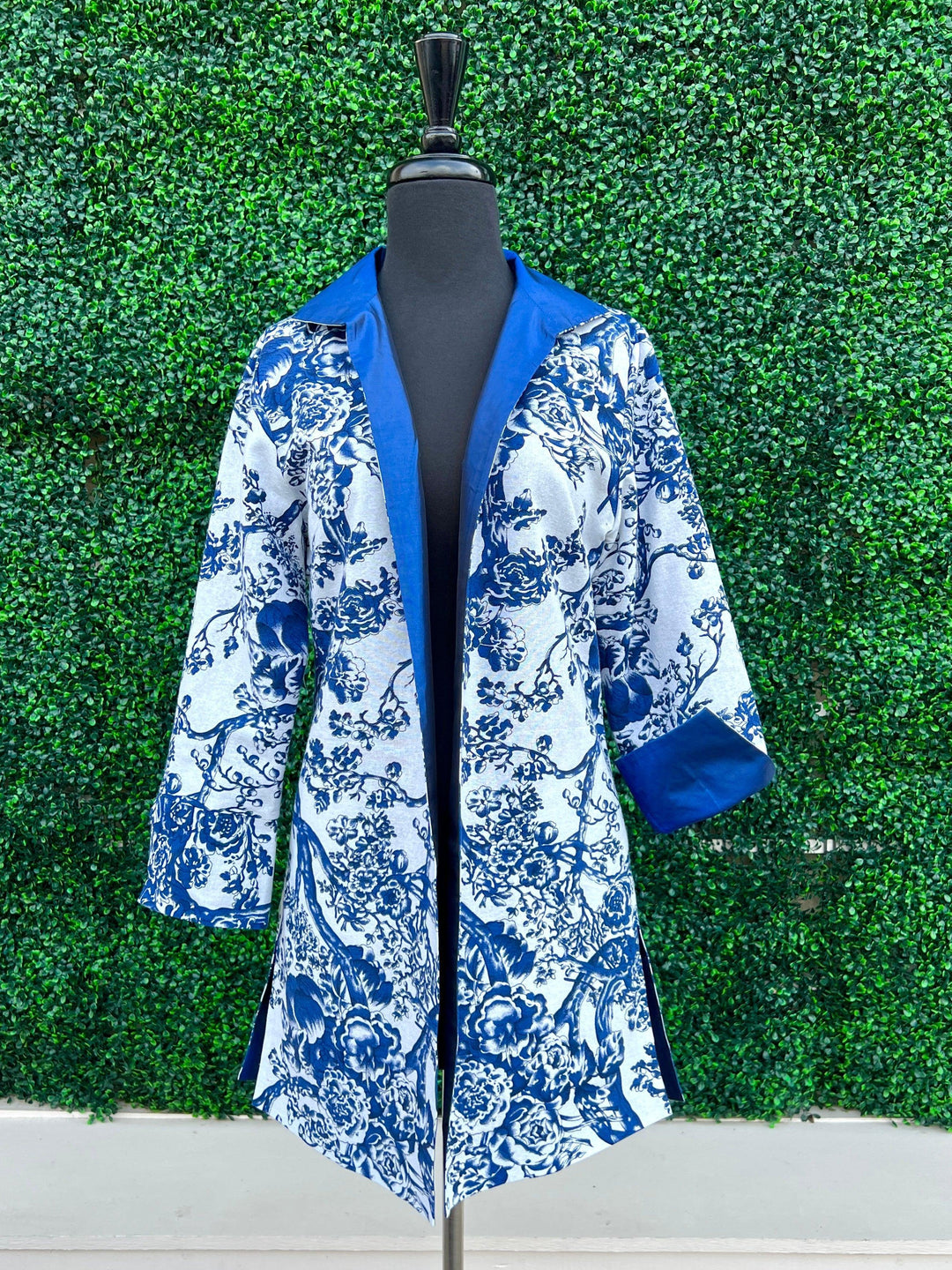 baroque period print ornate grace jacket