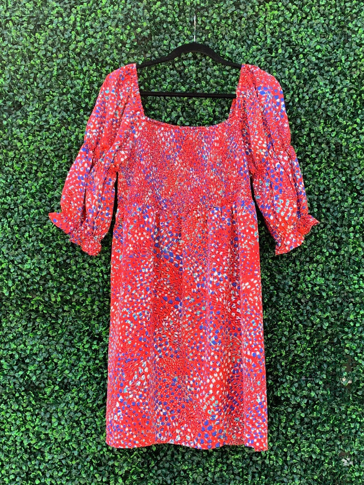 Bubble Sleeve Dress - Très Chic