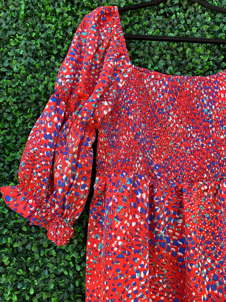 Bubble Sleeve Dress - Très Chic