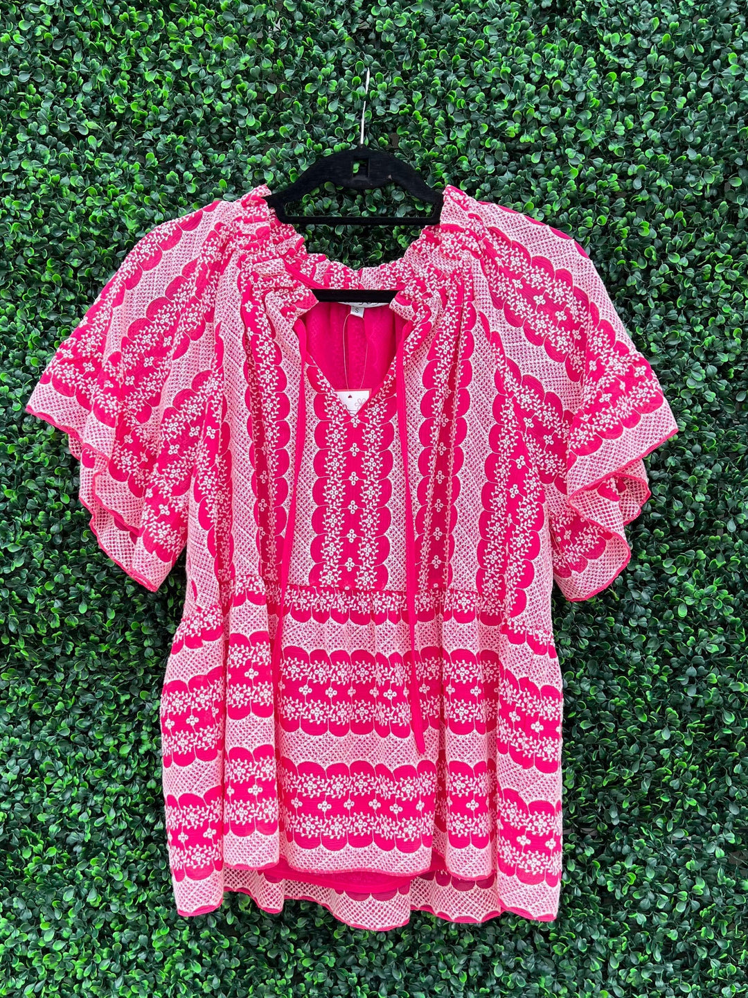 Houston boutiques blouses red