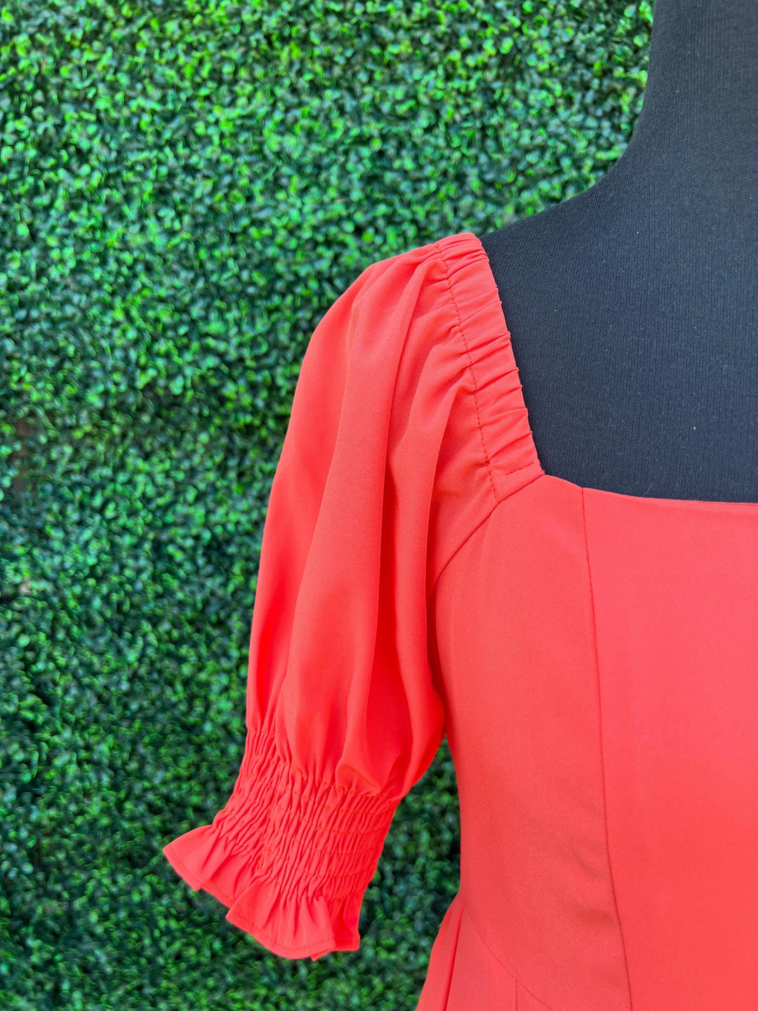 online tangerine square neck dress shop jade and joy joy
