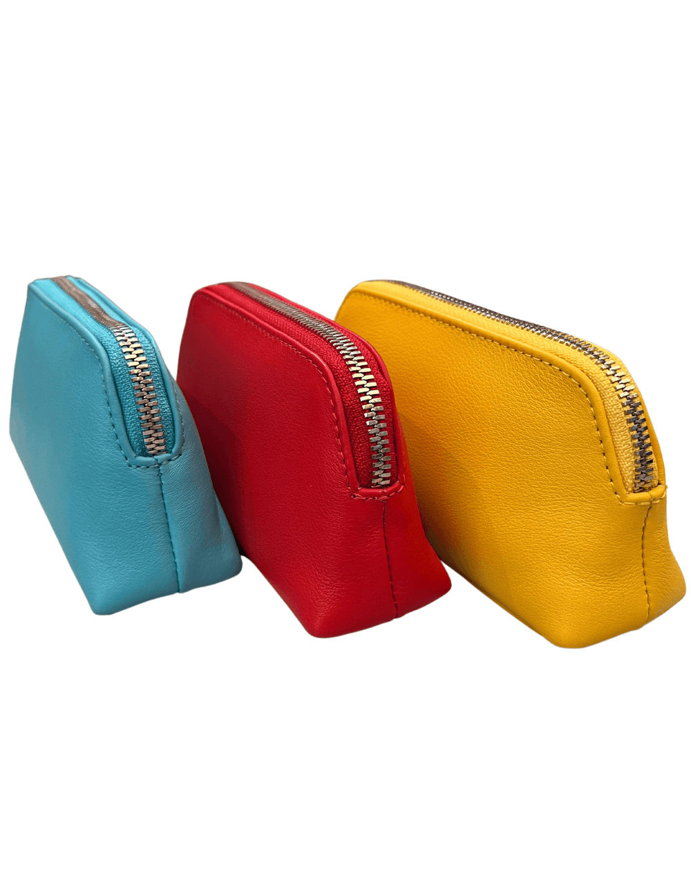 colorful leather goods womens gift ideas houston texas makeup bag