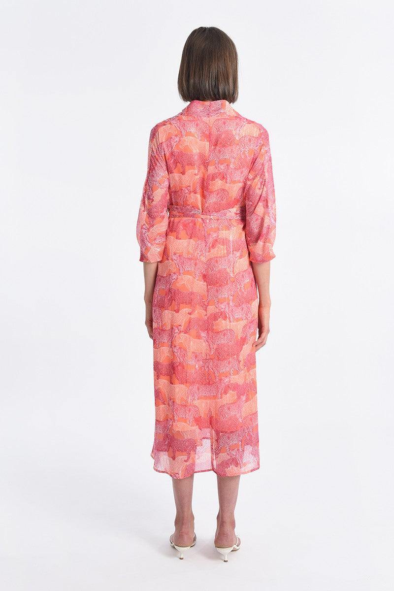 Leopard Motif Caftan