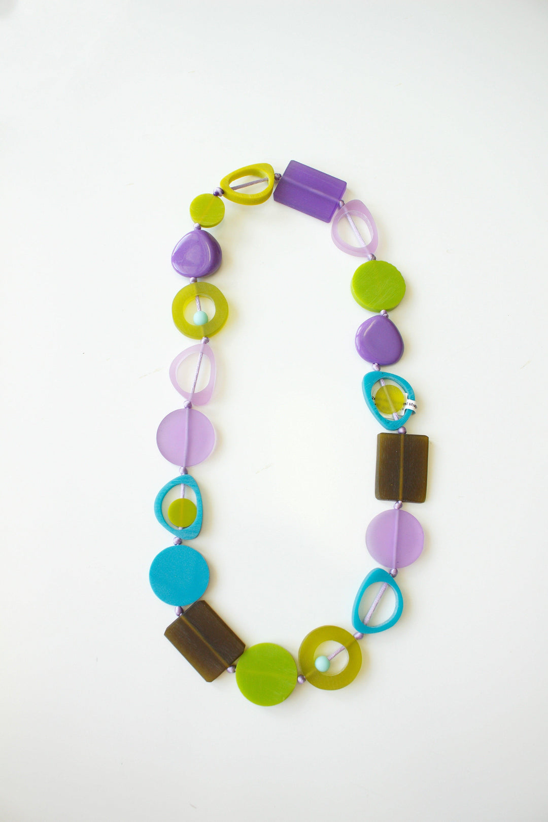 Resin Multi Shaped Necklaces - Tres Chic Houston