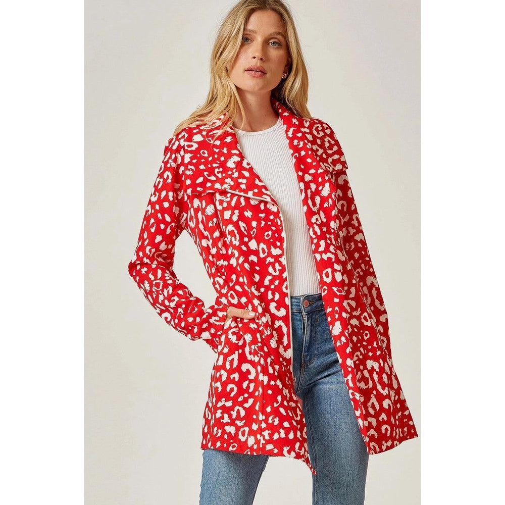 Leopard Zip Jacket - Très Chic