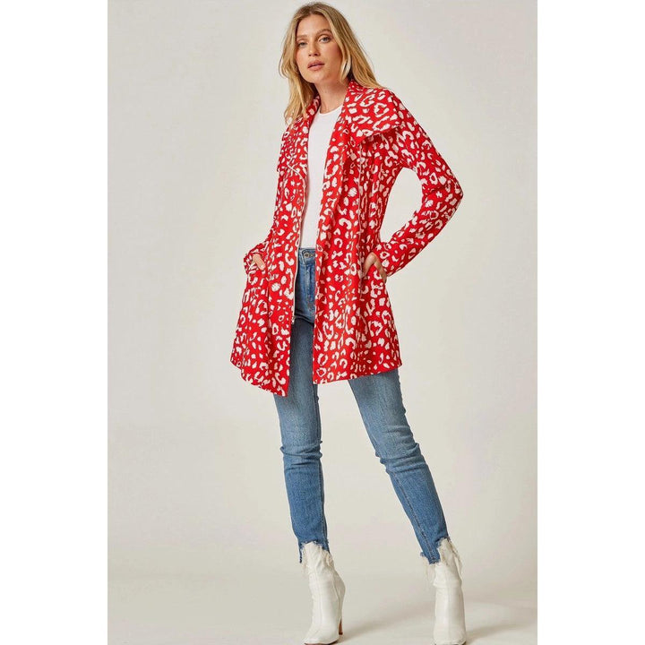 Leopard Zip Jacket - Très Chic
