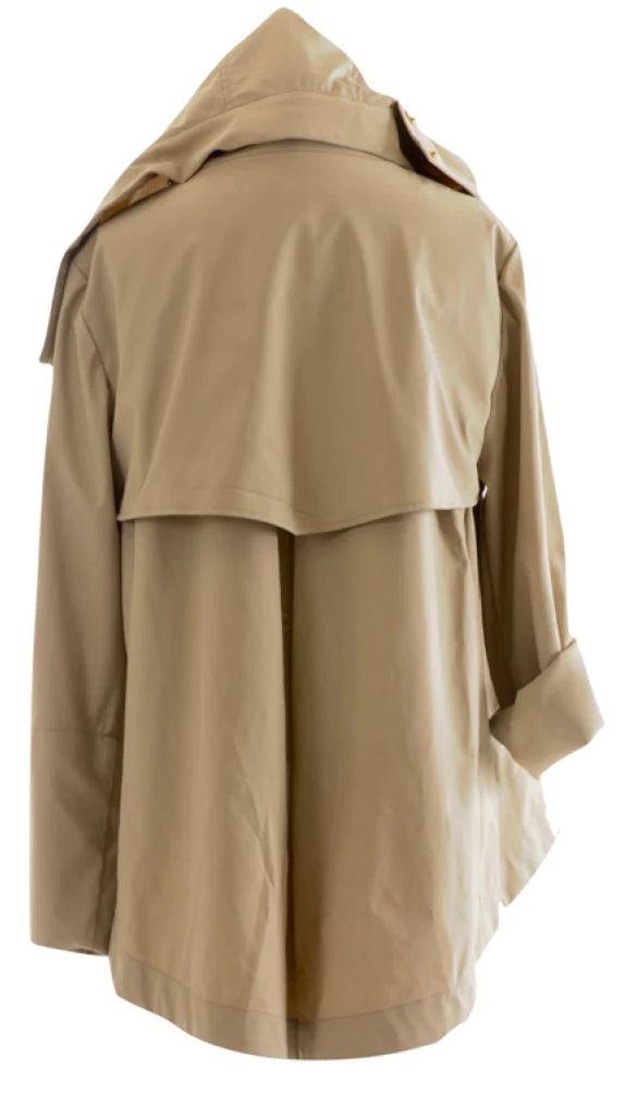 Nia Water Proof Jacket Ciao Milano tan