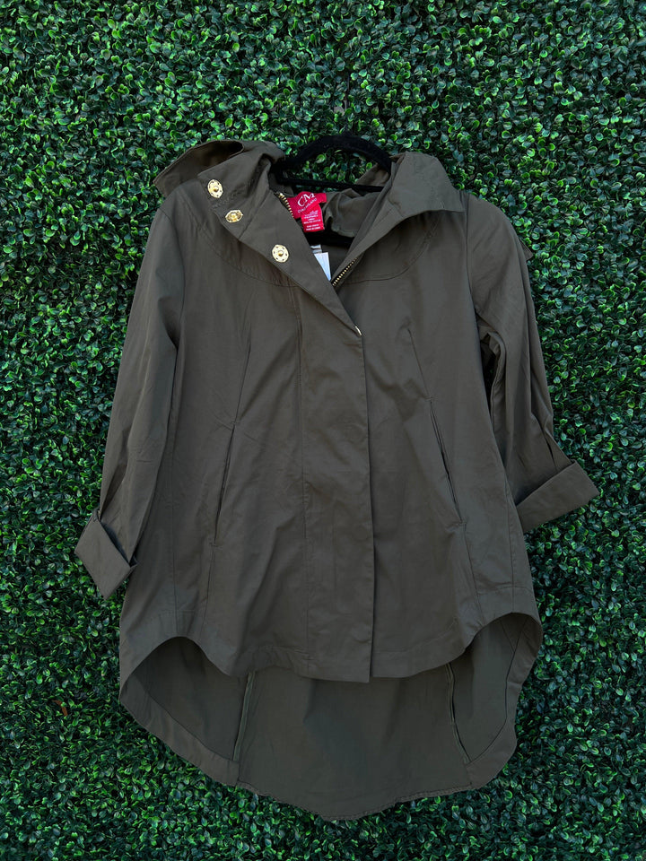 Water Resistant Jacket Zip off hood