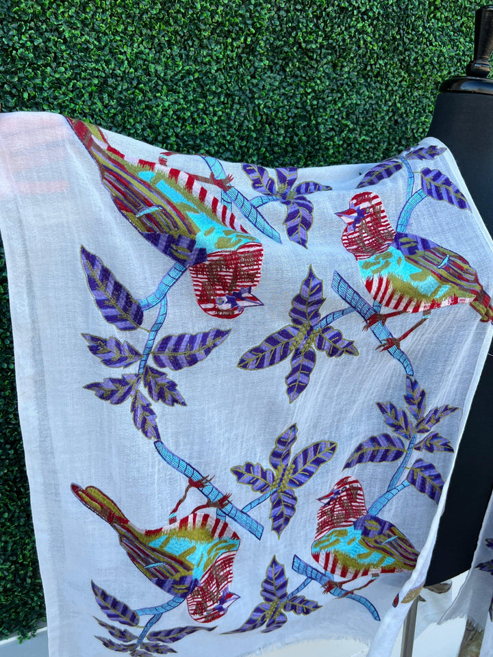 houston rodeo cape turquoise wrap