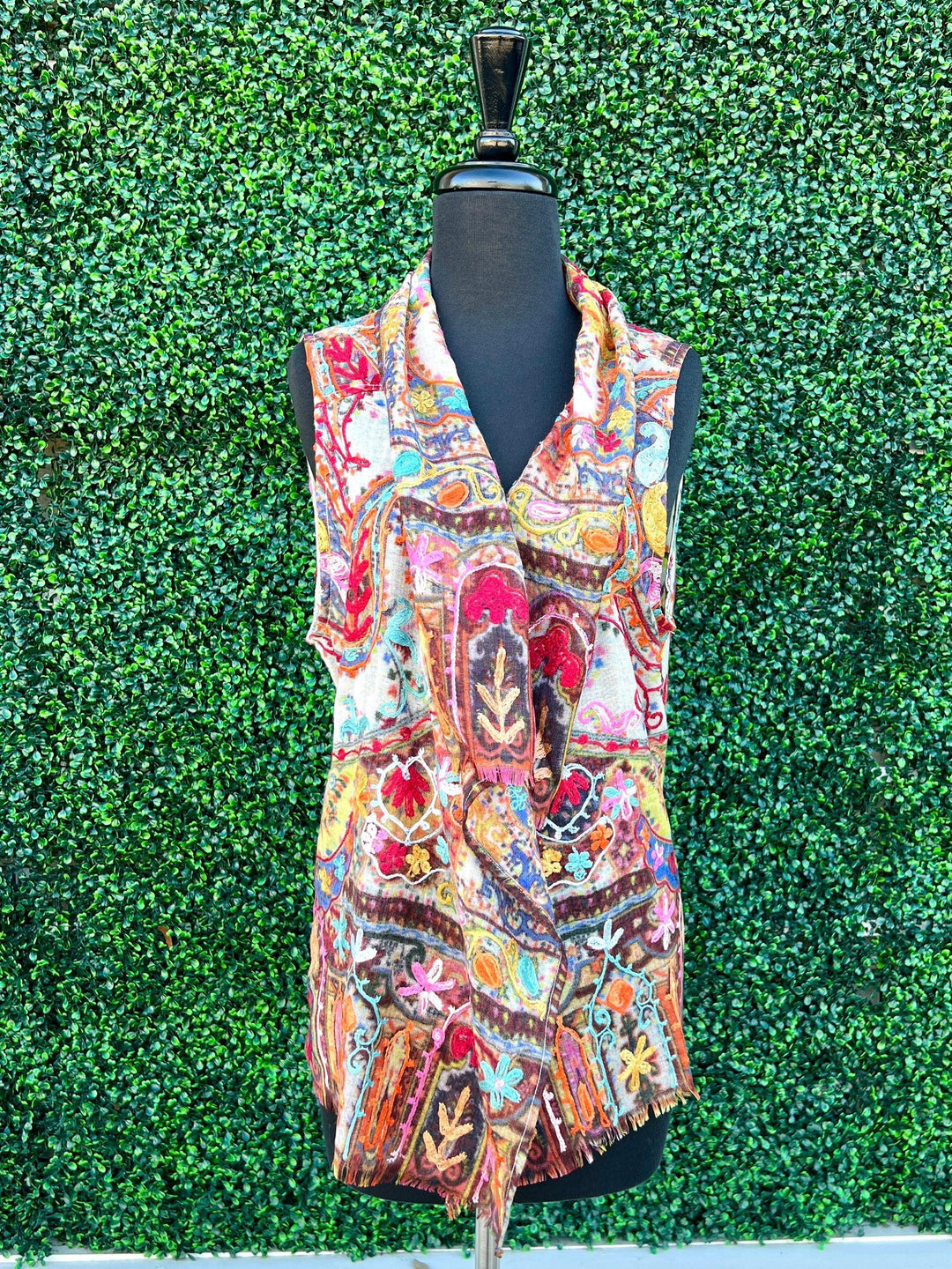 anu natural fashion wool vest tre chic houston