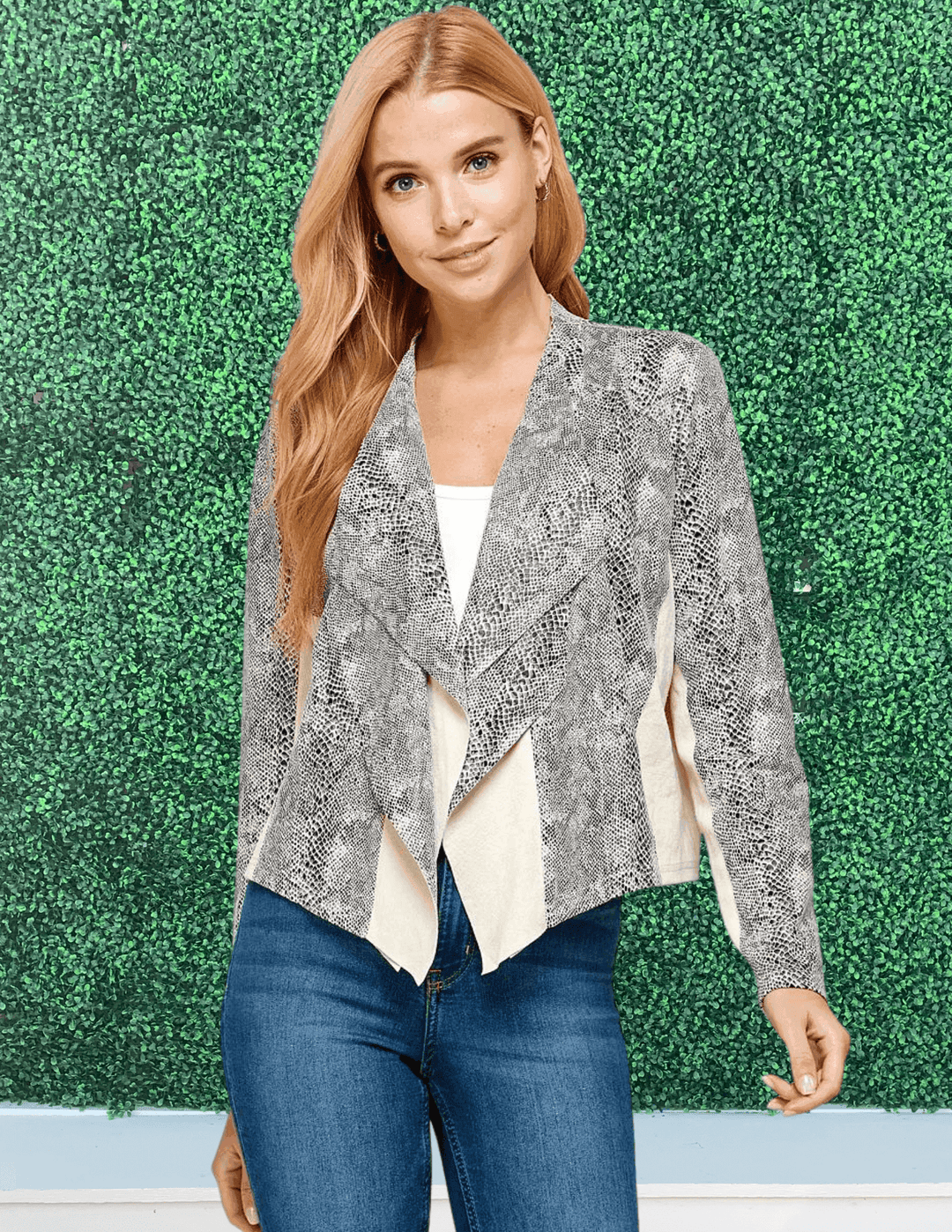 hlrs southern style snakeskin jacket