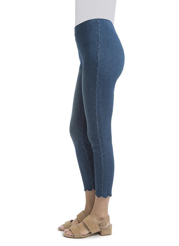 Scallop Edge Ankle Pant - Tres Chic Houston