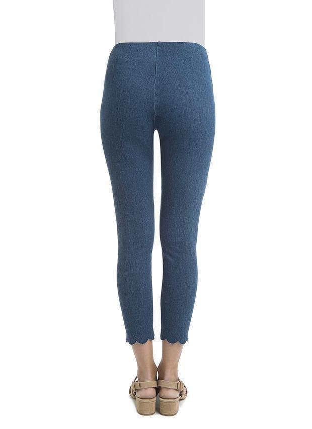Scallop Edge Ankle Pant - Tres Chic Houston