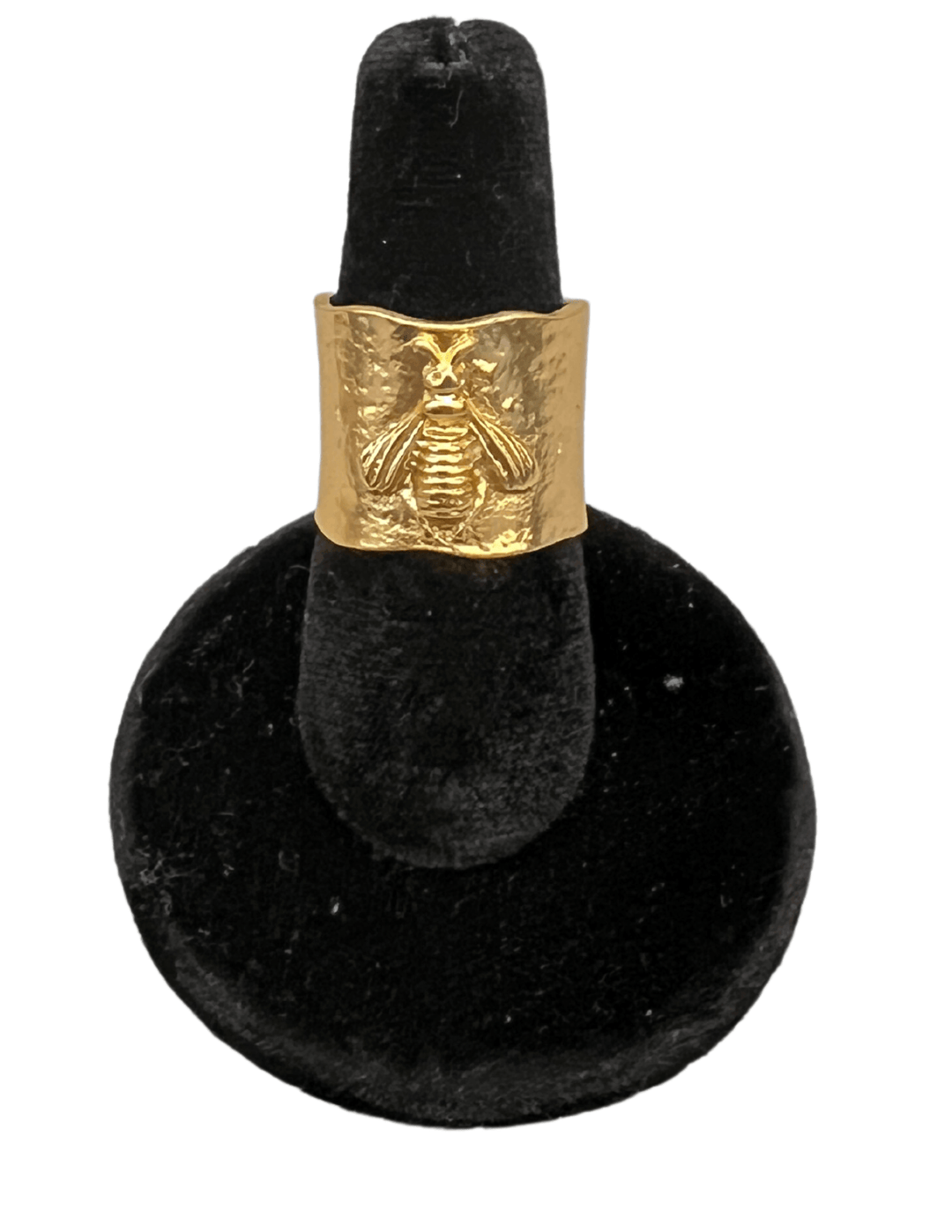 adjustable ring with bee gold and silver inexpensive jewelry boutique