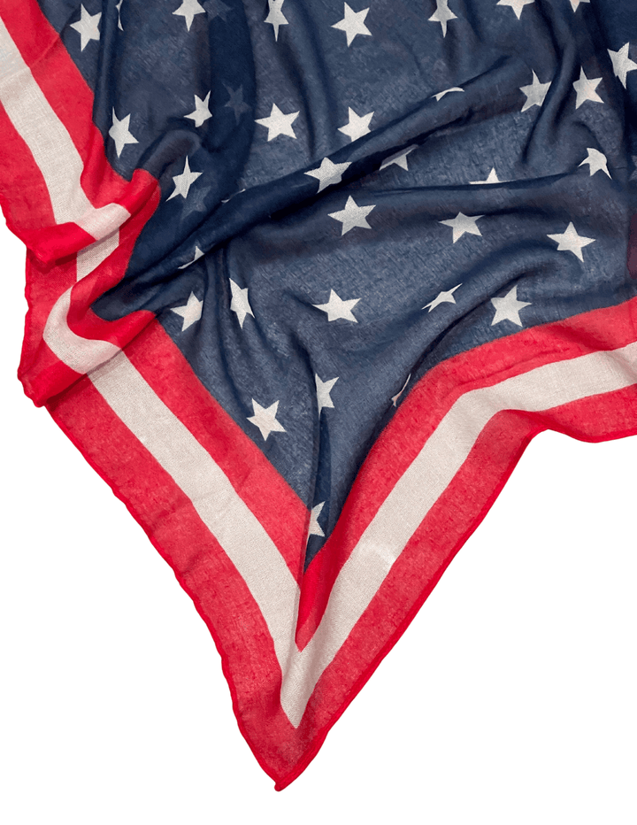 red white and blue 4th of july scarf sale tres chic online sale 