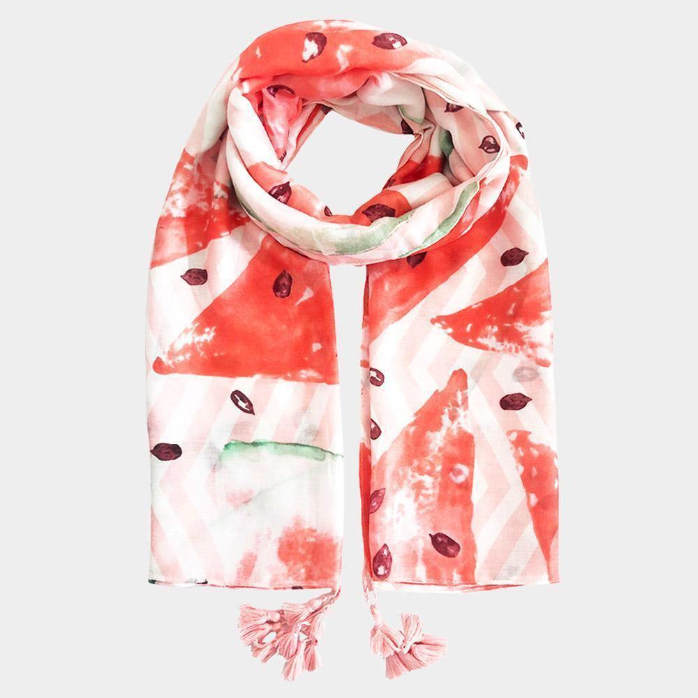 Watermelon Scarf - Tres Chic Houston