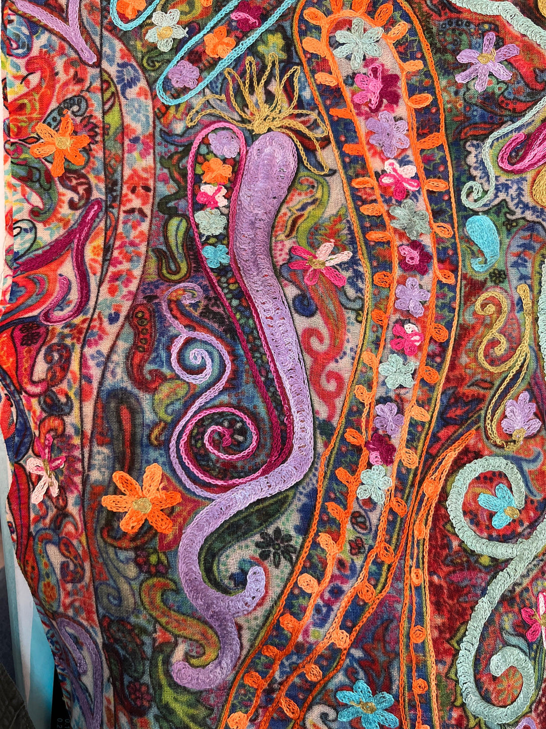 anu colorful austin shawl tres chic womens boutique