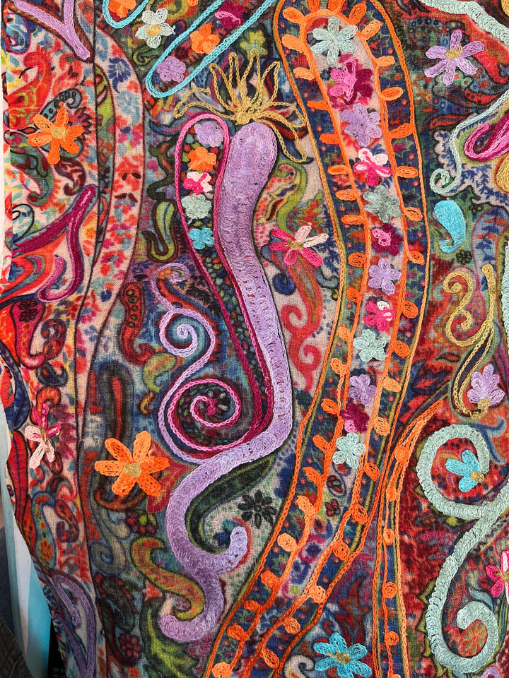 anu colorful austin shawl tres chic womens boutique
