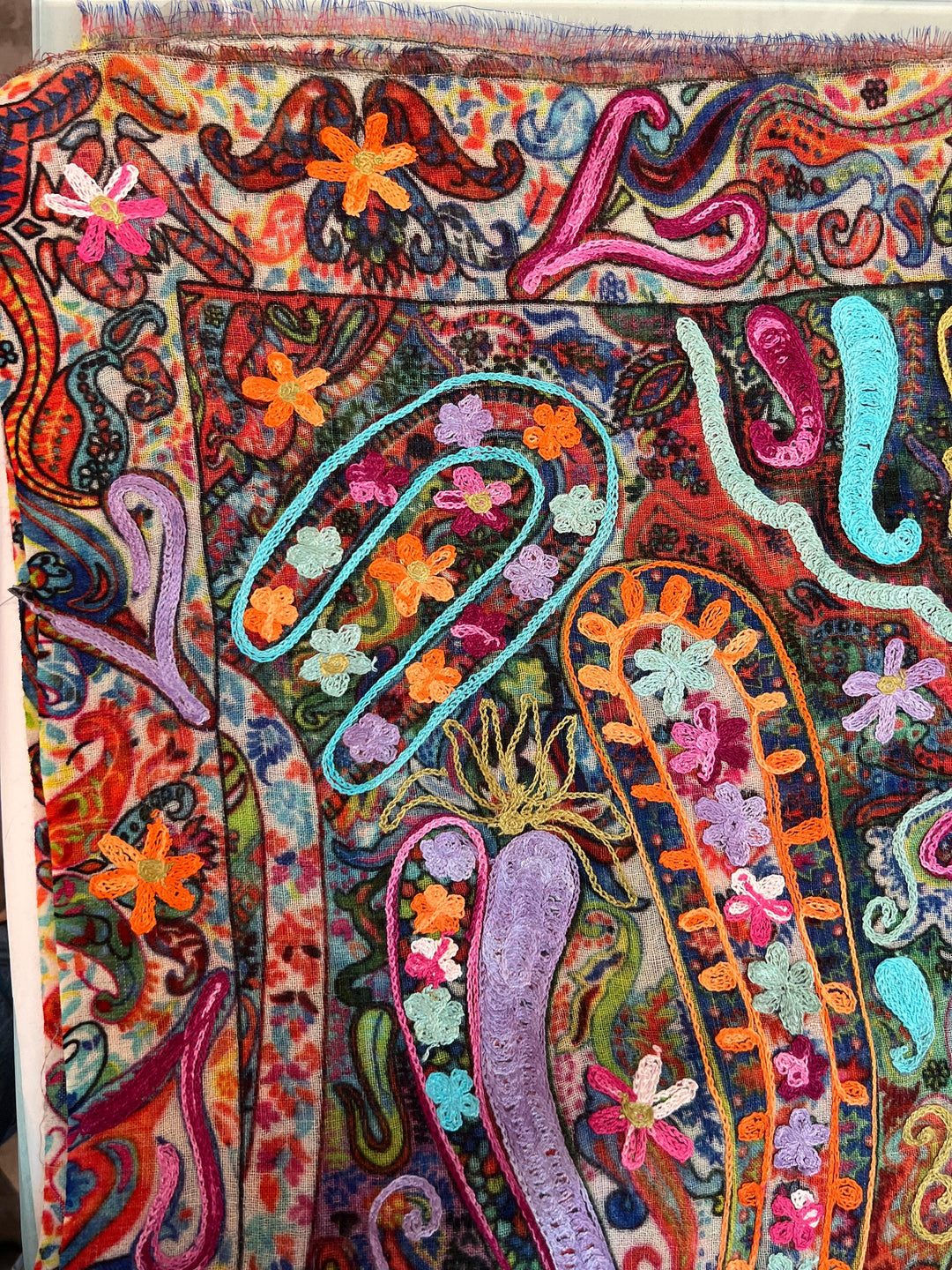 anu colorful austin shawl tres chic womens boutique