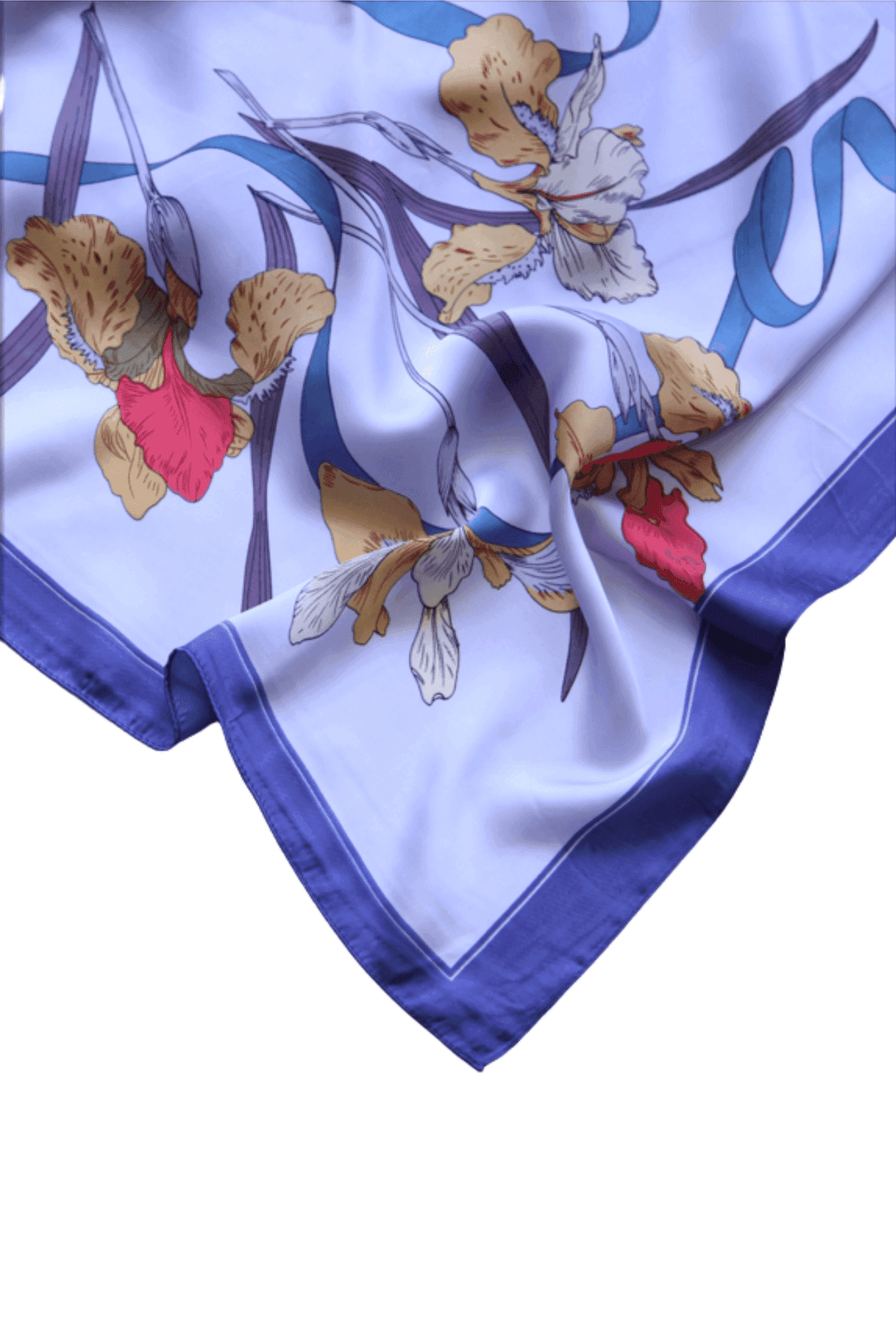 Hibiscus Large Square Scarf - Très Chic