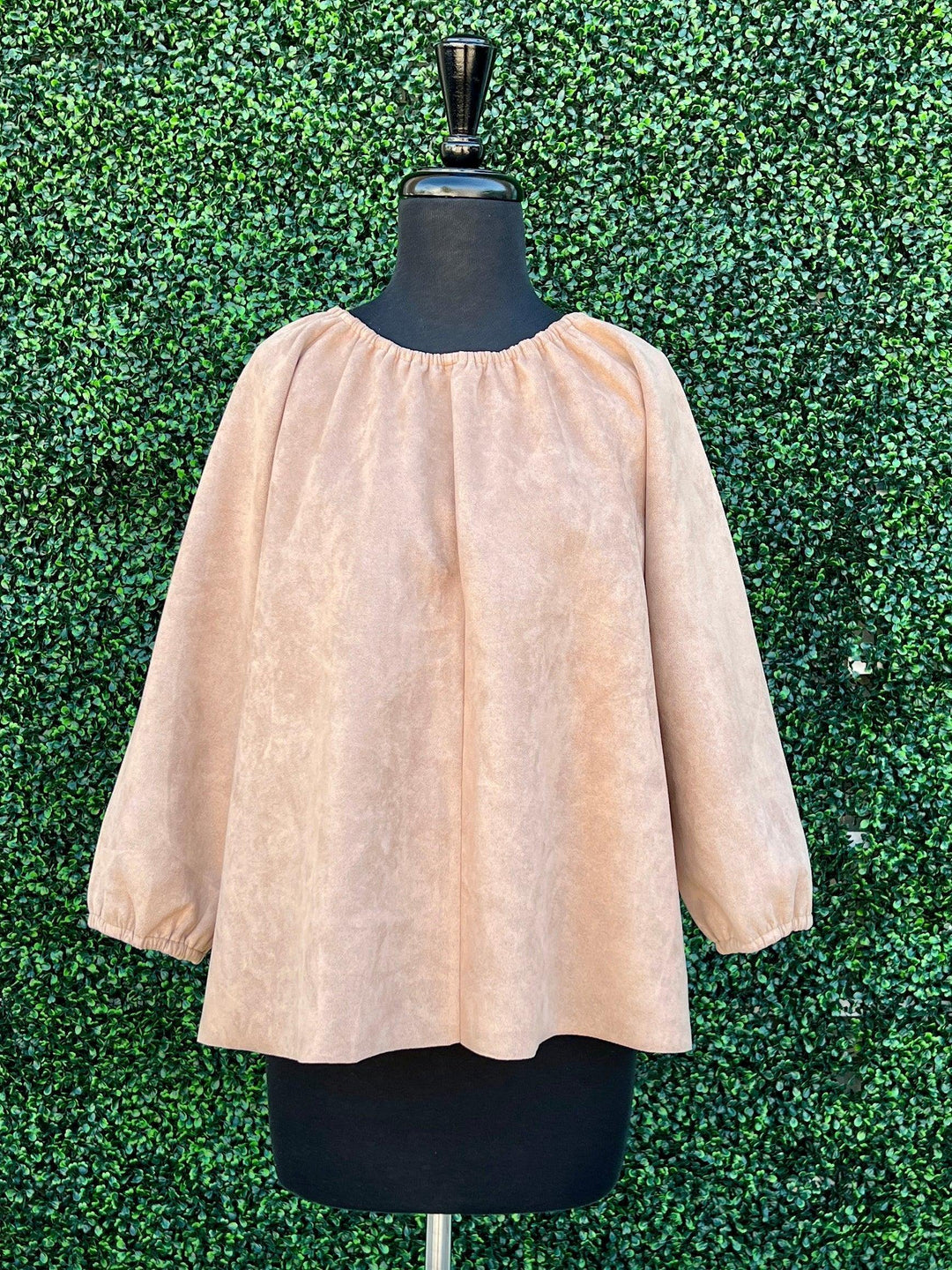 ​​trendy online boutiques brown fall shirt